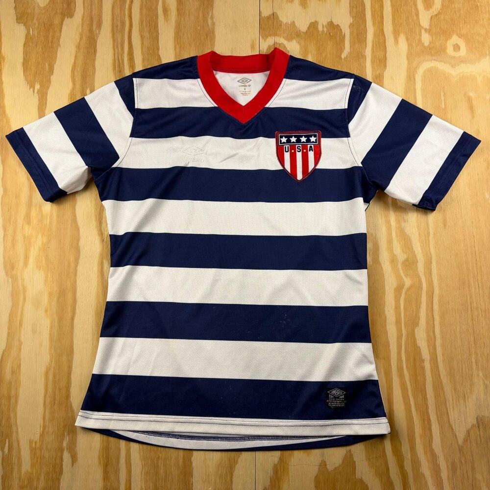 Umbro USA Soccer Jersey Shirt – Football – White – Men’s S